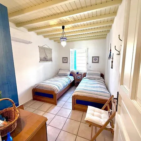 Stylish 2 Bd Escape With Patio At * Ornos (Mykonos)