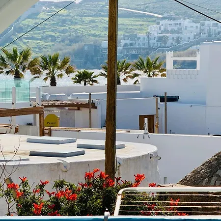 Stylish 2 Bd Escape With Patio At Ornos (Mykonos)