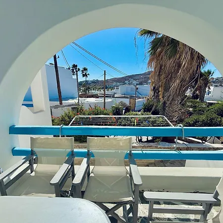 Apartmán Stylish 2 Bd Escape With Patio At Ornos (Mykonos)