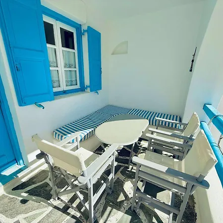 Stylish 2 Bd Escape With Patio At * Ornos (Mykonos)