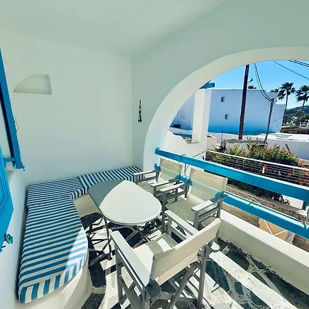 Stylish 2 Bd Escape With Patio At Apartmán Ornos (Mykonos)
