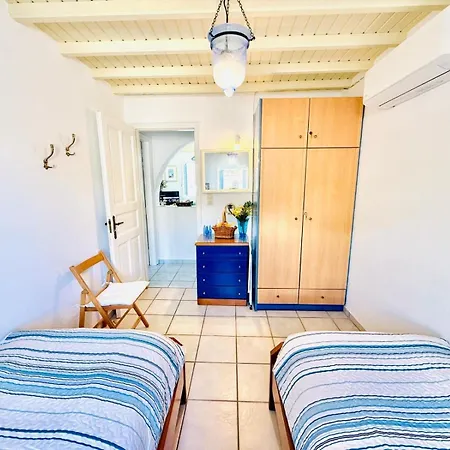 Stylish 2 Bd Escape With Patio At Apartmán Ornos (Mykonos)