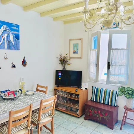 Stylish 2 Bd Escape With Patio At Apartmán Ornos (Mykonos)
